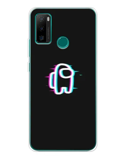 Чехол для Ulefone Note 10P с картинкой «Among Us неон» Чехол для Ulefone Note 10P с картинкой «Among Us неон»