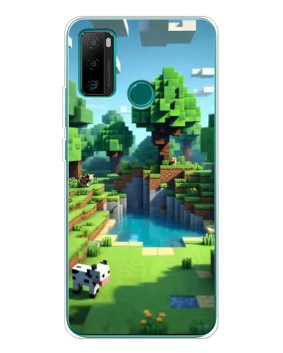Чехол для Ulefone Note 10P с картинкой «Minecraft летний день»