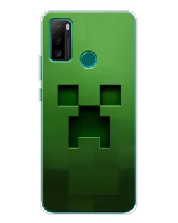 Чехол для Ulefone Note 10P с картинкой «Крипер микро-дизайн»