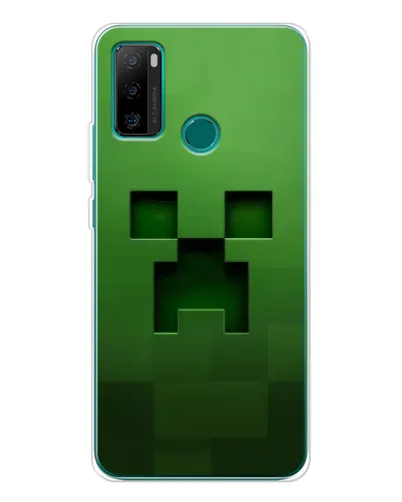 Чехол для Ulefone Note 10P с картинкой «Крипер микро-дизайн»