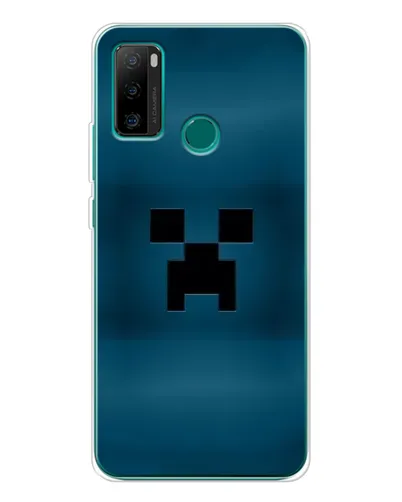 Чехол для Ulefone Note 10P с картинкой «Крипер текстура»