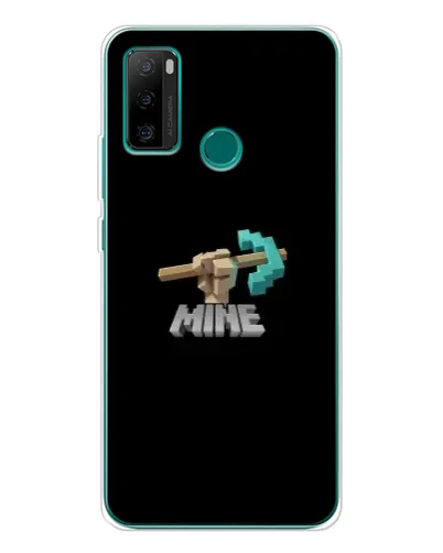Чехол для Ulefone Note 10P с картинкой «Алмазная кирка»
