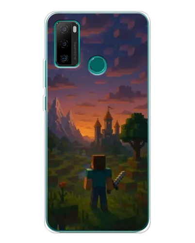 Чехол для Ulefone Note 10P с картинкой «Стив у башни»