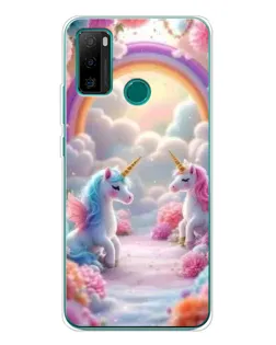 Чехол для Ulefone Note 10P с картинкой «Радуга и единороги» Чехол для Ulefone Note 10P с картинкой «Радуга и единороги»