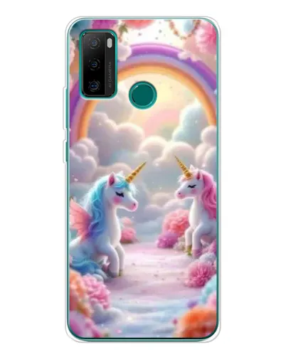 Чехол для Ulefone Note 10P с картинкой «Радуга и единороги» Чехол для Ulefone Note 10P с картинкой «Радуга и единороги»