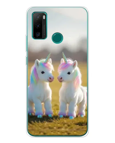 Чехол для Ulefone Note 10P с картинкой «Пара единорогов» Чехол для Ulefone Note 10P с картинкой «Пара единорогов»