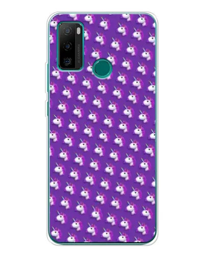 Чехол для Ulefone Note 10P с картинкой «Единороги на фиолетовом» Чехол для Ulefone Note 10P с картинкой «Единороги на фиолетовом»