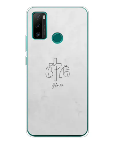 Чехол для Ulefone Note 10P с картинкой «Иоанна 3:16 Крест»
