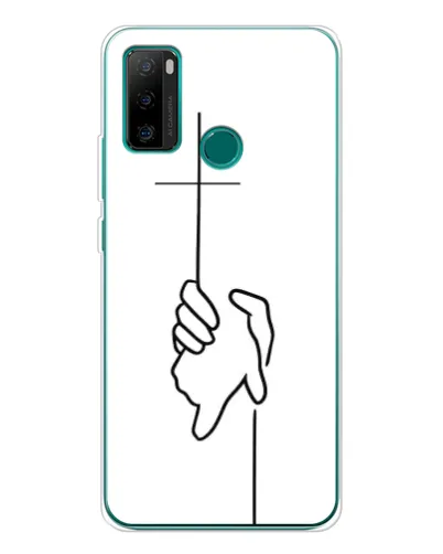 Чехол для Ulefone Note 10P с картинкой «Рука держит»