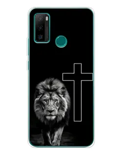 Чехол для Ulefone Note 10P с картинкой «Лев и Крест» Чехол для Ulefone Note 10P с картинкой «Лев и Крест»
