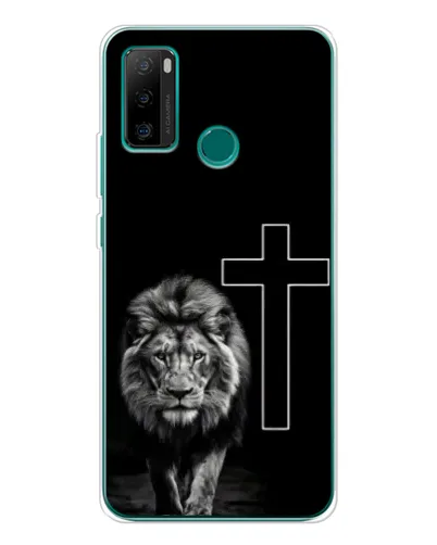 Чехол для Ulefone Note 10P с картинкой «Лев и Крест»