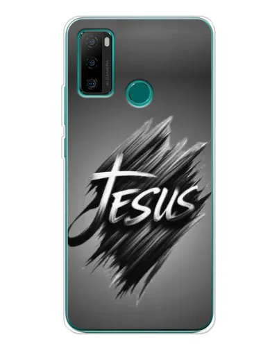 Чехол для Ulefone Note 10P с картинкой «Надпись Jesus Graffiti»