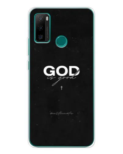 Чехол для Ulefone Note 10P с картинкой «GOD — Бог над всем»