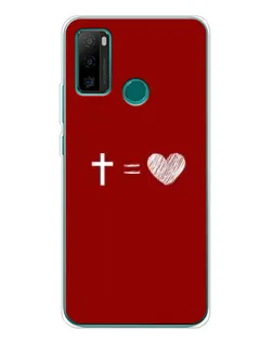 Чехол для Ulefone Note 10P с картинкой «Уравнение любви» Чехол для Ulefone Note 10P с картинкой «Уравнение любви»