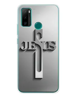 Чехол для Ulefone Note 10P с картинкой «Металлический крест Jesus» Чехол для Ulefone Note 10P с картинкой «Металлический крест Jesus»