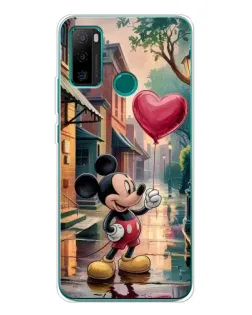 Чехол для Ulefone Note 10P с картинкой «Микки и шарик-сердце» Чехол для Ulefone Note 10P с картинкой «Микки и шарик-сердце»
