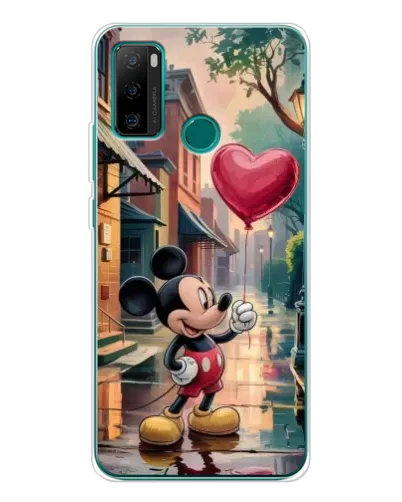 Чехол для Ulefone Note 10P с картинкой «Микки и шарик-сердце» Чехол для Ulefone Note 10P с картинкой «Микки и шарик-сердце»
