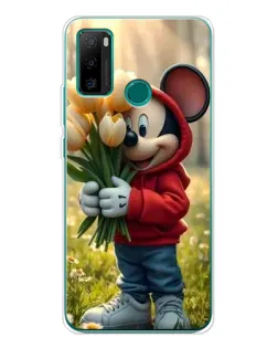 Чехол для Ulefone Note 10P с картинкой «Микки с тюльпанами» Чехол для Ulefone Note 10P с картинкой «Микки с тюльпанами»