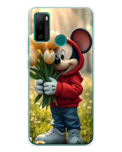 Чехол для Ulefone Note 10P с картинкой «Микки с тюльпанами» Чехол для Ulefone Note 10P с картинкой «Микки с тюльпанами»