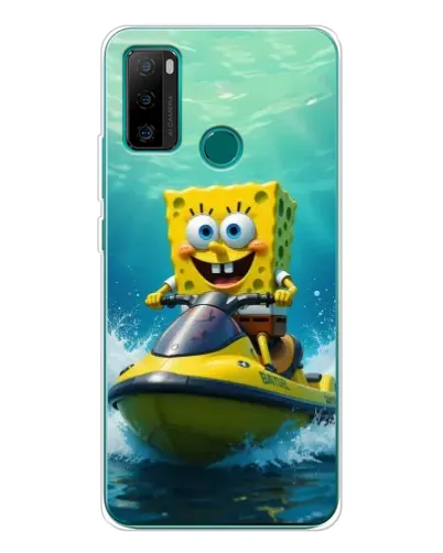 Чехол для Ulefone Note 10P с картинкой «Спанч Боб на гидроцикле» Чехол для Ulefone Note 10P с картинкой «Спанч Боб на гидроцикле»