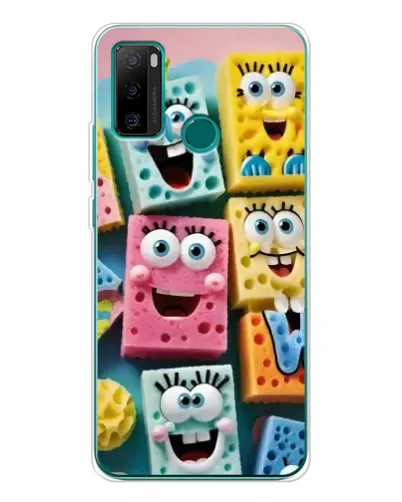 Чехол для Ulefone Note 10P с картинкой «Цветные губки» Чехол для Ulefone Note 10P с картинкой «Цветные губки»