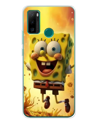 Чехол для Ulefone Note 10P с картинкой «Губка Боб прыгает» Чехол для Ulefone Note 10P с картинкой «Губка Боб прыгает»