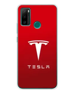 Чехол для Ulefone Note 10P с картинкой «Tesla Red Classic»