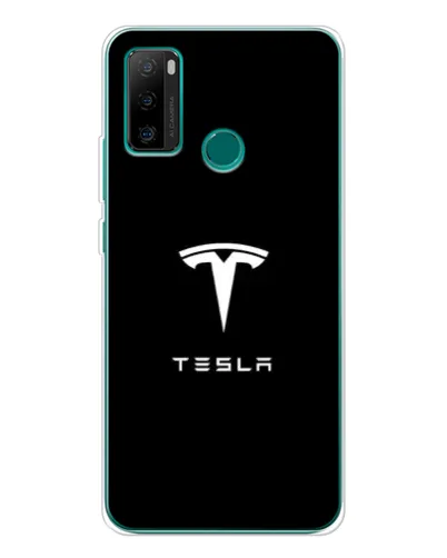 Чехол для Ulefone Note 10P с картинкой «Tesla White Logo» Чехол для Ulefone Note 10P с картинкой «Tesla White Logo»