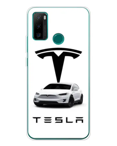 Чехол для Ulefone Note 10P с картинкой «Tesla White Style» Чехол для Ulefone Note 10P с картинкой «Tesla White Style»