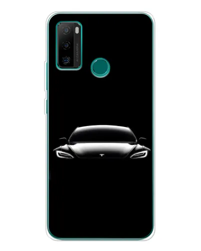 Чехол для Ulefone Note 10P с картинкой «Фары Tesla Night» Чехол для Ulefone Note 10P с картинкой «Фары Tesla Night»