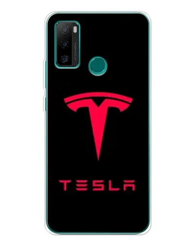 Чехол для Ulefone Note 10P с картинкой «Tesla Red Logo» Чехол для Ulefone Note 10P с картинкой «Tesla Red Logo»
