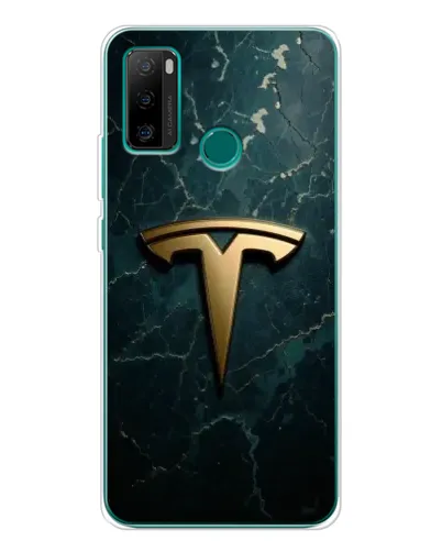 Чехол для Ulefone Note 10P с картинкой «Мраморная Tesla Gold» Чехол для Ulefone Note 10P с картинкой «Мраморная Tesla Gold»
