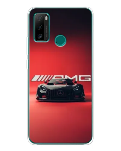 Чехол для Ulefone Note 10P с картинкой «Mercedes AMG — красная линия»