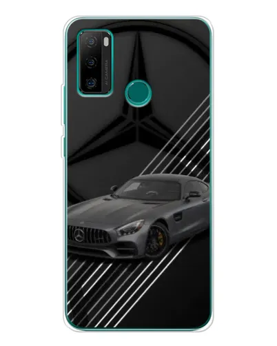 Чехол для Ulefone Note 10P с картинкой «Mercedes AMG — графика»