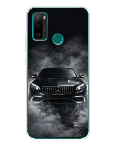 Чехол для Ulefone Note 10P с картинкой «Mercedes в дыму»