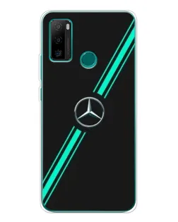 Чехол для Ulefone Note 10P с картинкой «Спортивные линии Mercedes»