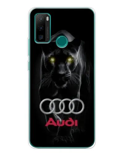 Чохол для Ulefone Note 10P з картинкою «Пантера та Audi»