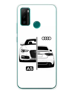 Чохол для Ulefone Note 10P з картинкою «Audi — контрастний дизайн» Чохол для Ulefone Note 10P з картинкою «Audi — контрастний дизайн»