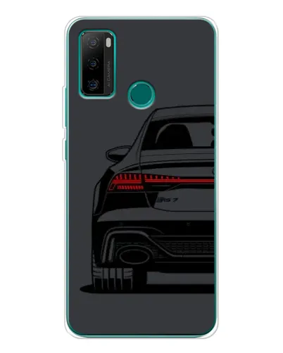 Чохол для Ulefone Note 10P з картинкою «Задня частина Audi — арт»