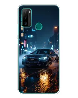 Чохол для Ulefone Note 10P з картинкою «Нічне місто та Audi» Чохол для Ulefone Note 10P з картинкою «Нічне місто та Audi»