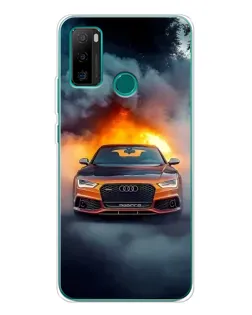 Чохол для Ulefone Note 10P з картинкою «Audi у вогняному диму» Чохол для Ulefone Note 10P з картинкою «Audi у вогняному диму»