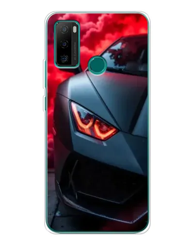 Чехол для Ulefone Note 10P с картинкой «Lamborghini красное сияние»