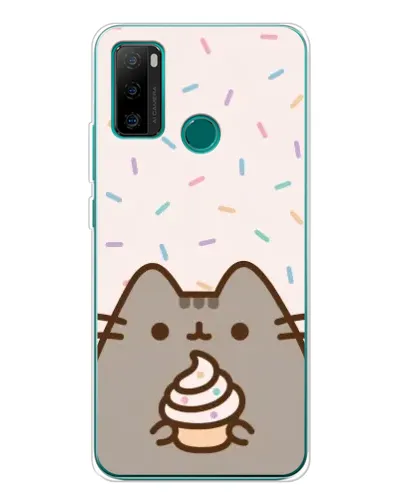 Чехол для Ulefone Note 10P с картинкой «Пушин с кексом» Чехол для Ulefone Note 10P с картинкой «Пушин с кексом»
