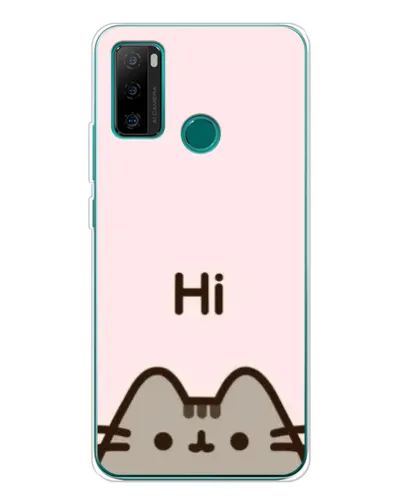 Чехол для Ulefone Note 10P с картинкой «Пушин говорит Hi» Чехол для Ulefone Note 10P с картинкой «Пушин говорит Hi»