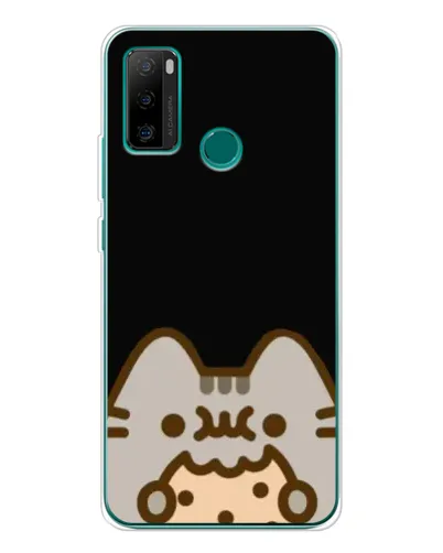 Чехол для Ulefone Note 10P с картинкой «Пушин на черном» Чехол для Ulefone Note 10P с картинкой «Пушин на черном»