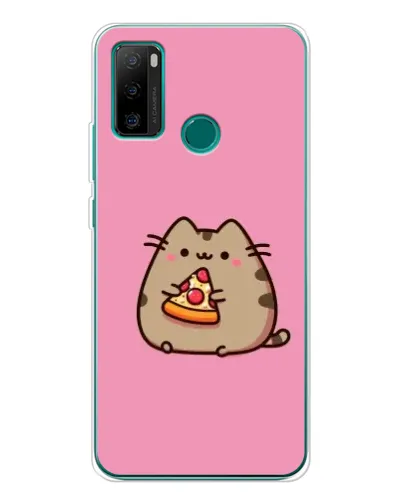 Чехол для Ulefone Note 10P с картинкой «Пушин с пиццей» Чехол для Ulefone Note 10P с картинкой «Пушин с пиццей»