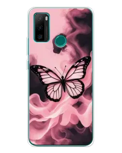 Чехол для Ulefone Note 10P с картинкой «Бабочка в дыму» Чехол для Ulefone Note 10P с картинкой «Бабочка в дыму»