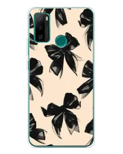 Чехол для Ulefone Note 10P с картинкой «Паттерн черные банты» Чехол для Ulefone Note 10P с картинкой «Паттерн черные банты»