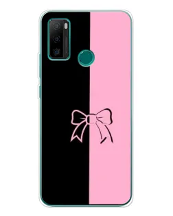 Чехол для Ulefone Note 10P с картинкой «Половинки банта»