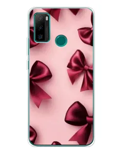 Чехол для Ulefone Note 10P с картинкой «Бордовый атлас»